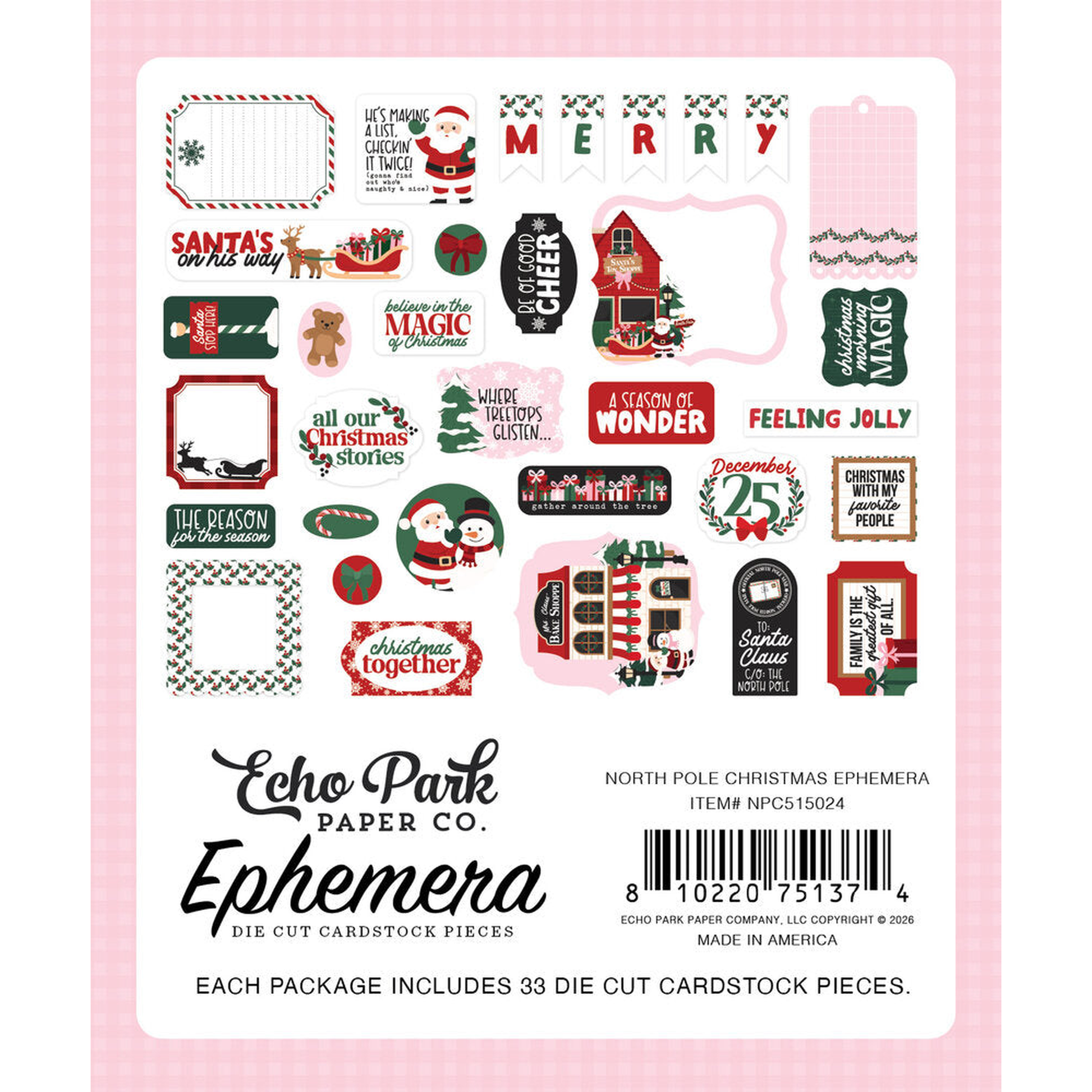 North Pole Christmas Ephemera