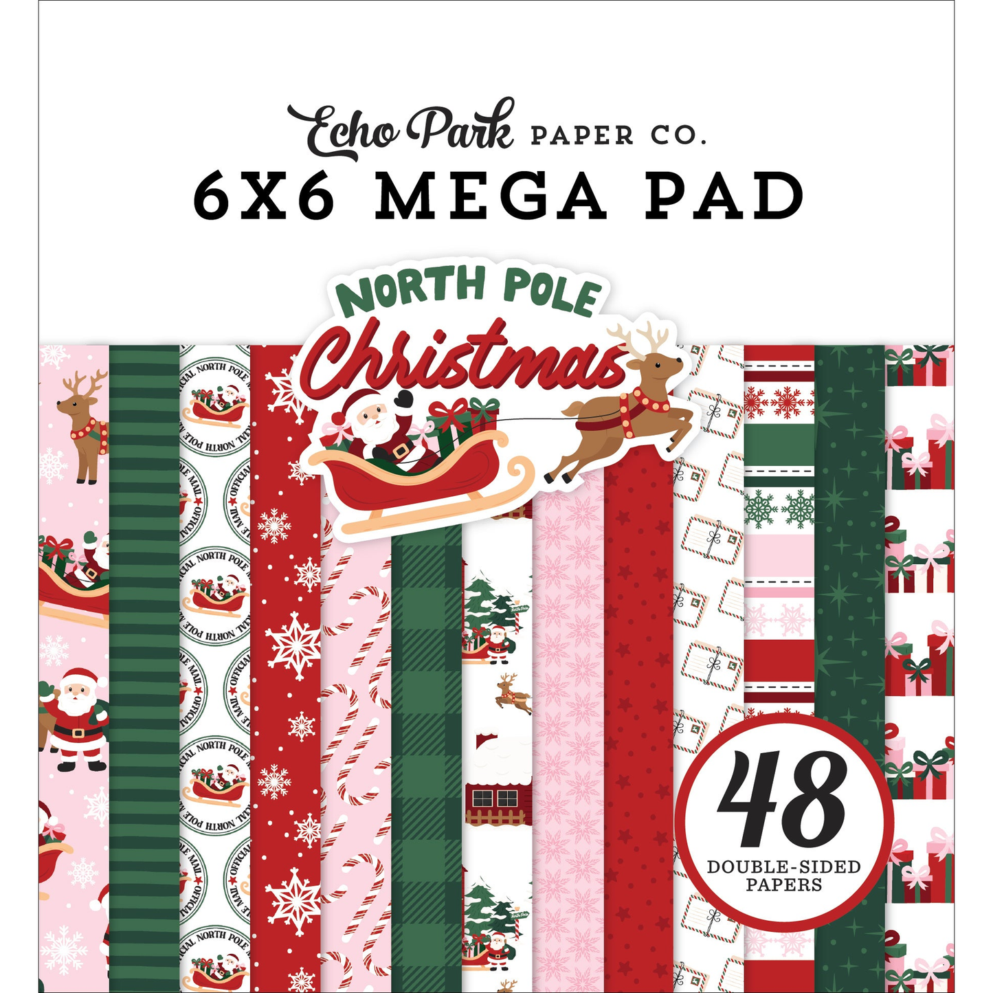 North Pole Christmas Cardmakers Mega Pad