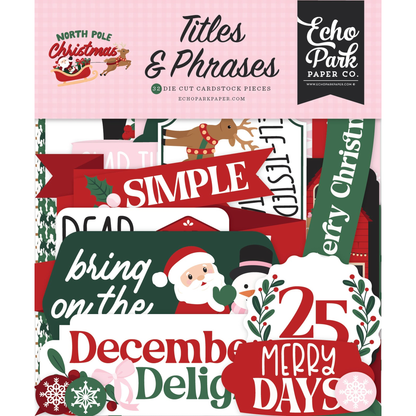 North Pole Christmas Titles & Phrases