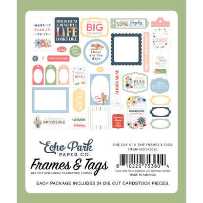 One Day At A Time Frames & Tags