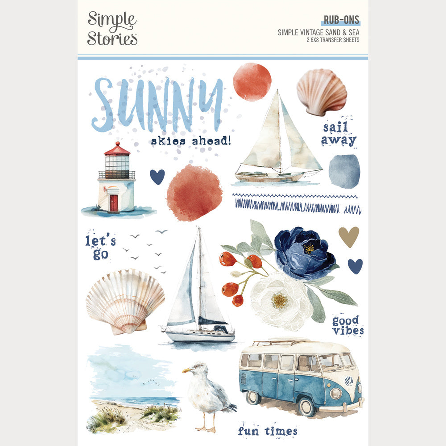 Simple Vintage Sand & Sea