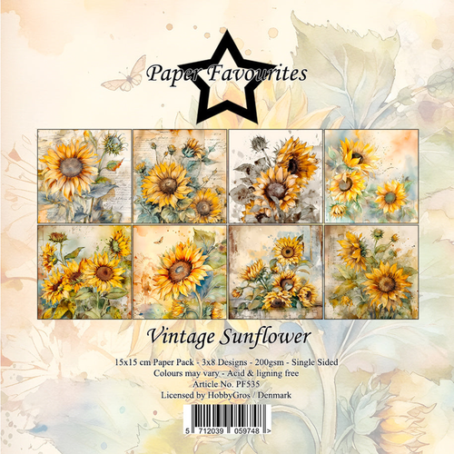 Vintage Sunflower