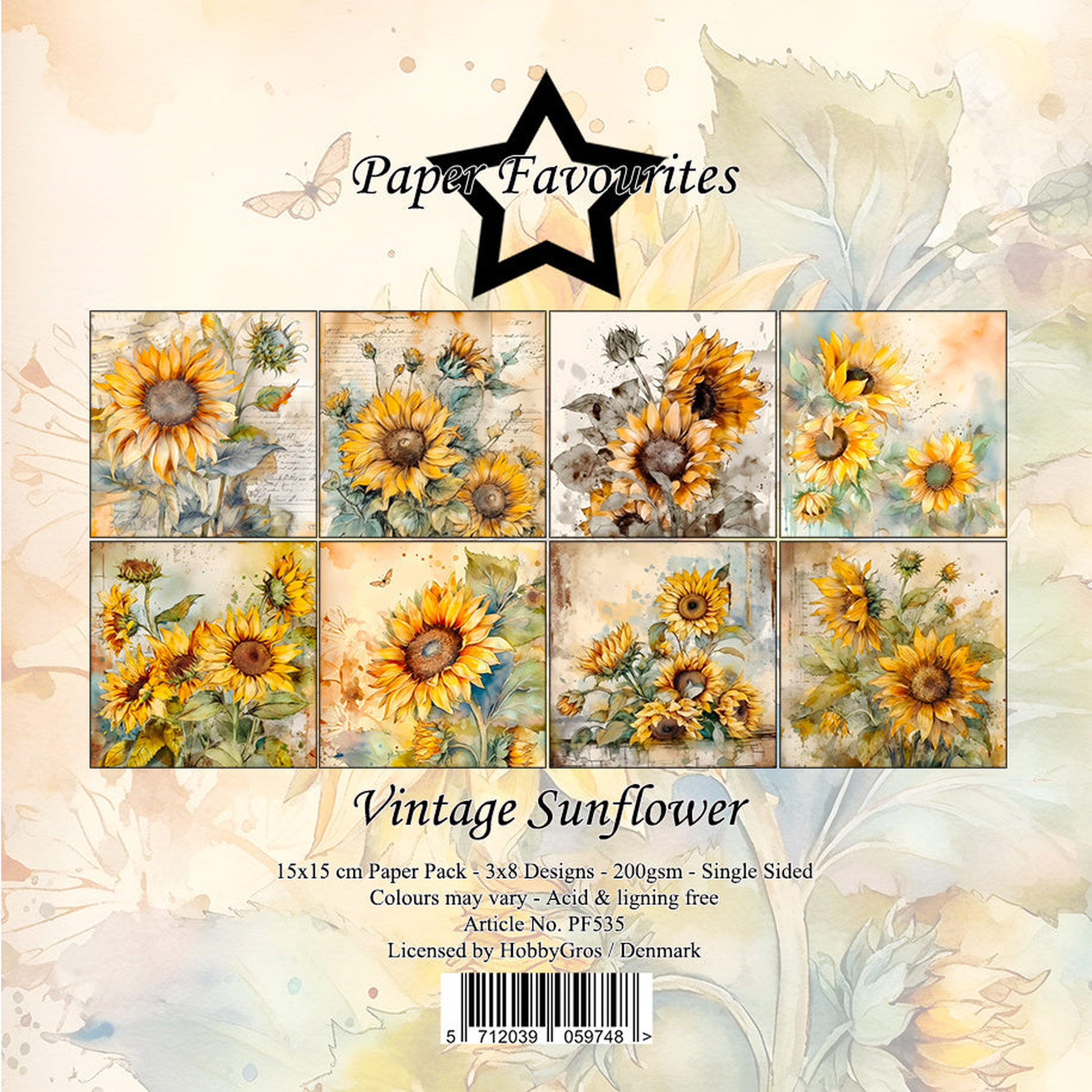 Vintage Sunflower