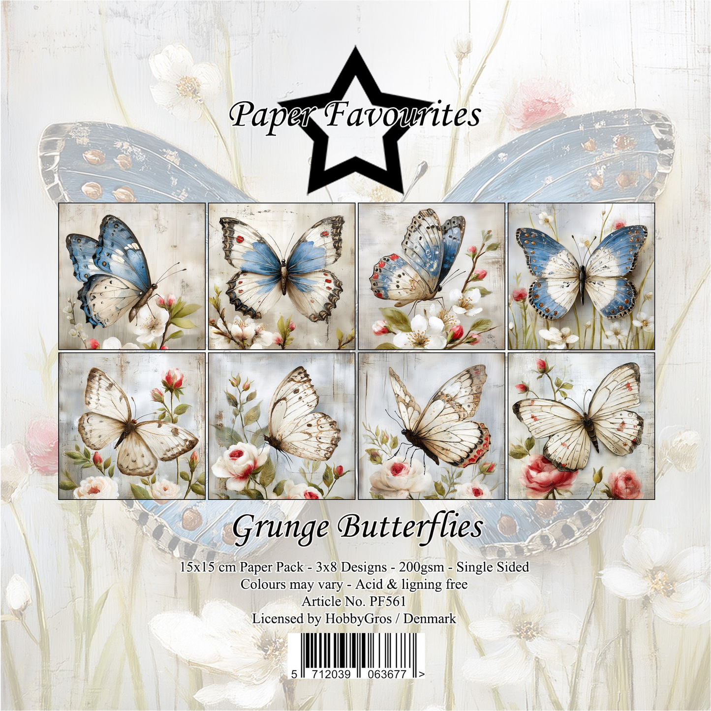 Grunge Butterflies