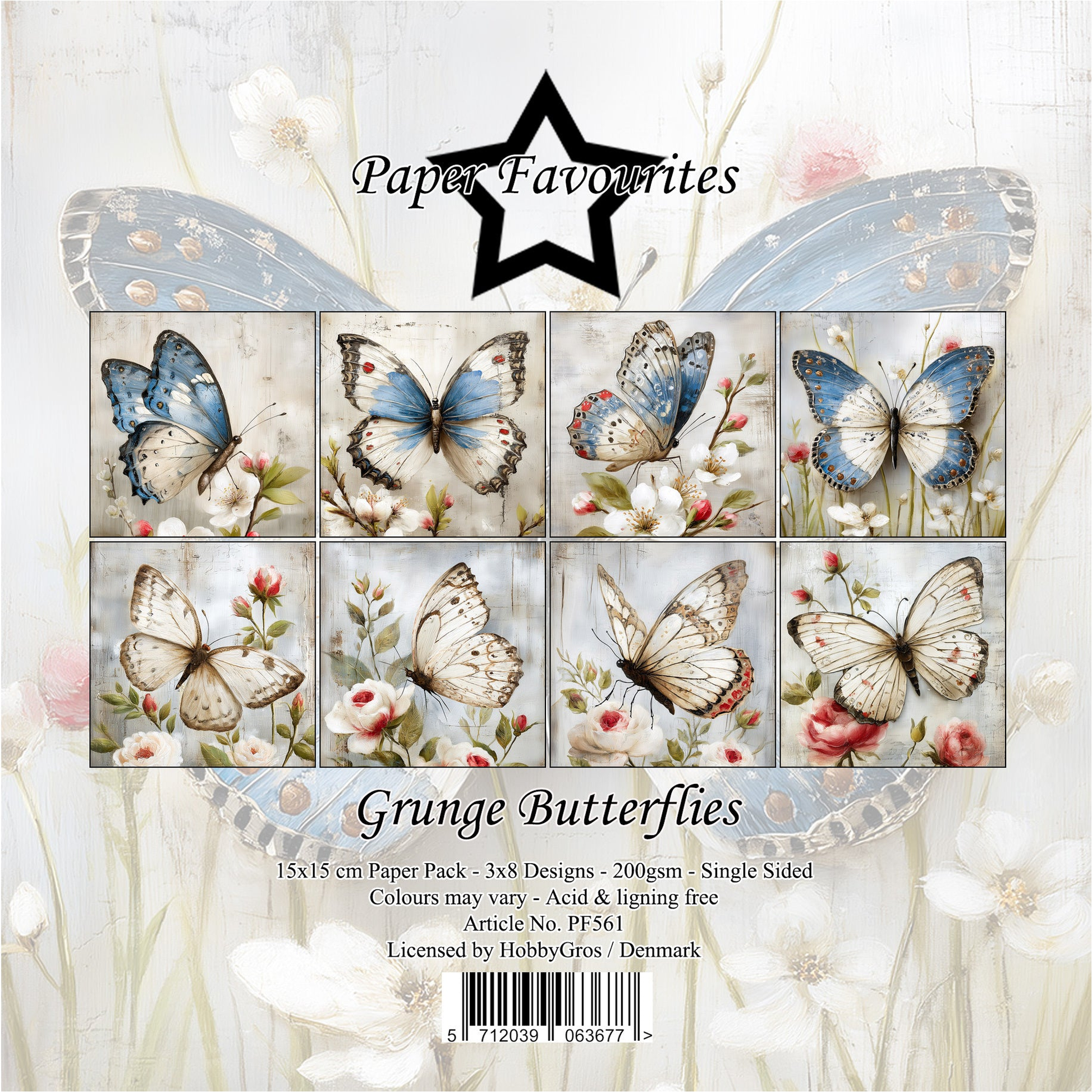 Grunge Butterflies