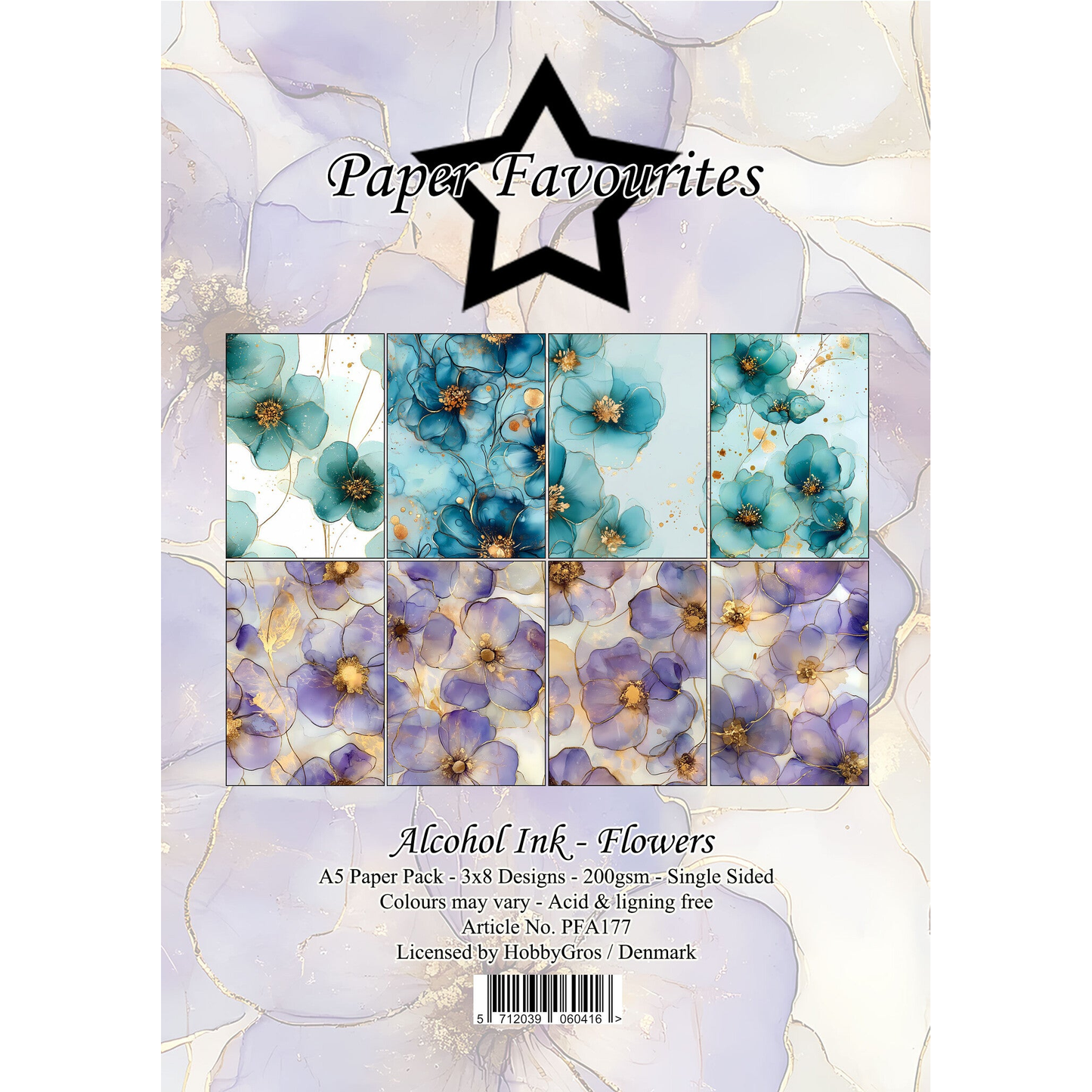 Alcohol Ink Flowers