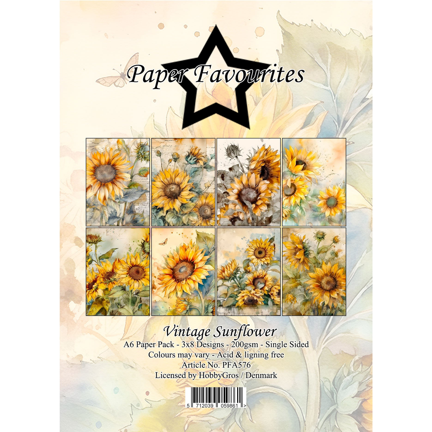 Vintage Sunflower