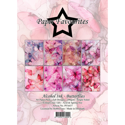 Alcohol Ink Butterflies