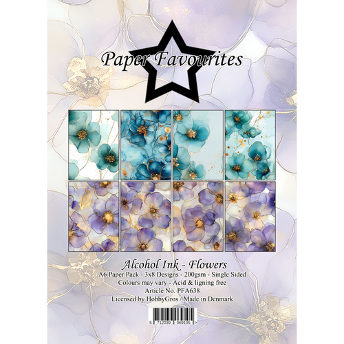 Alcohol Ink Flowers