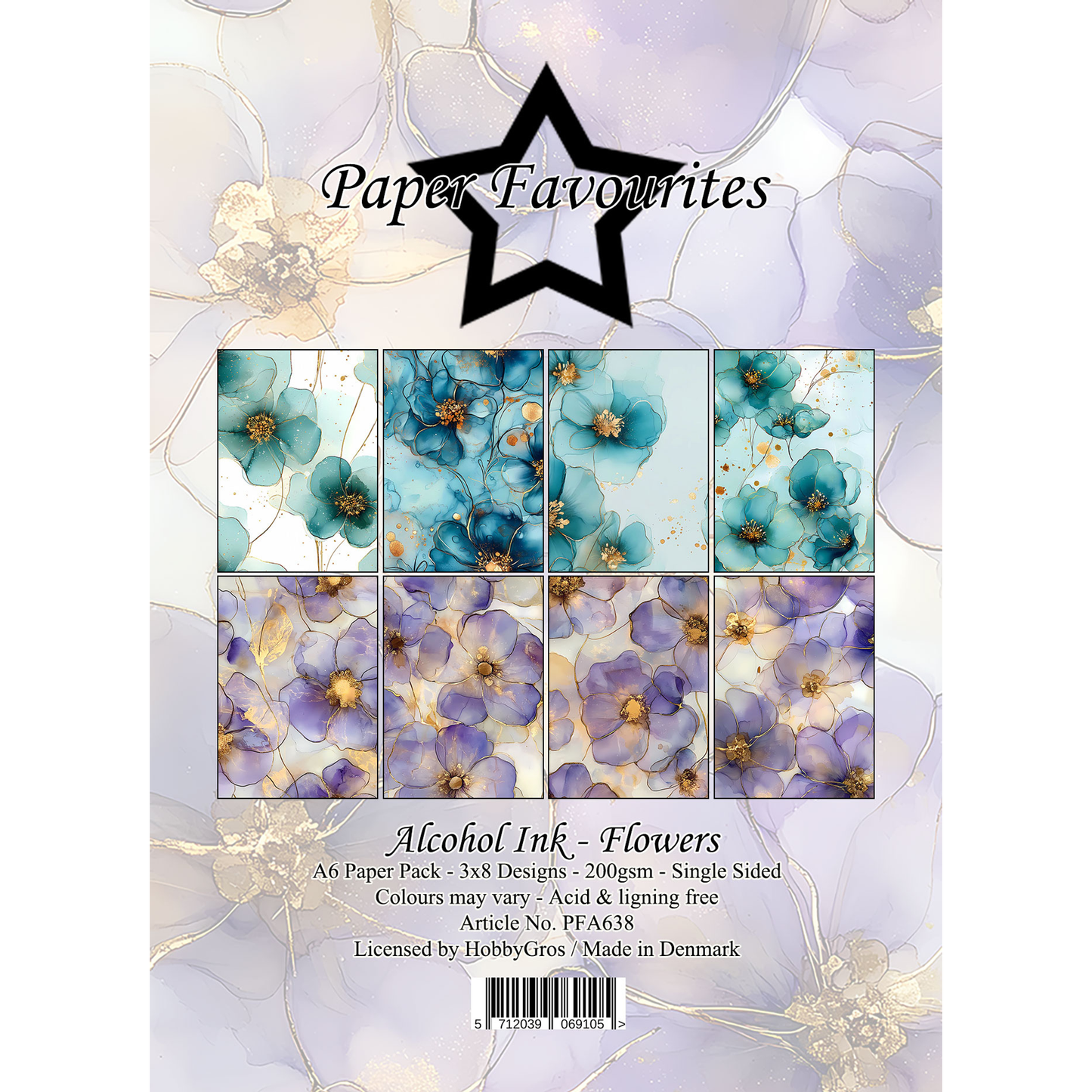 Alcohol Ink Flowers