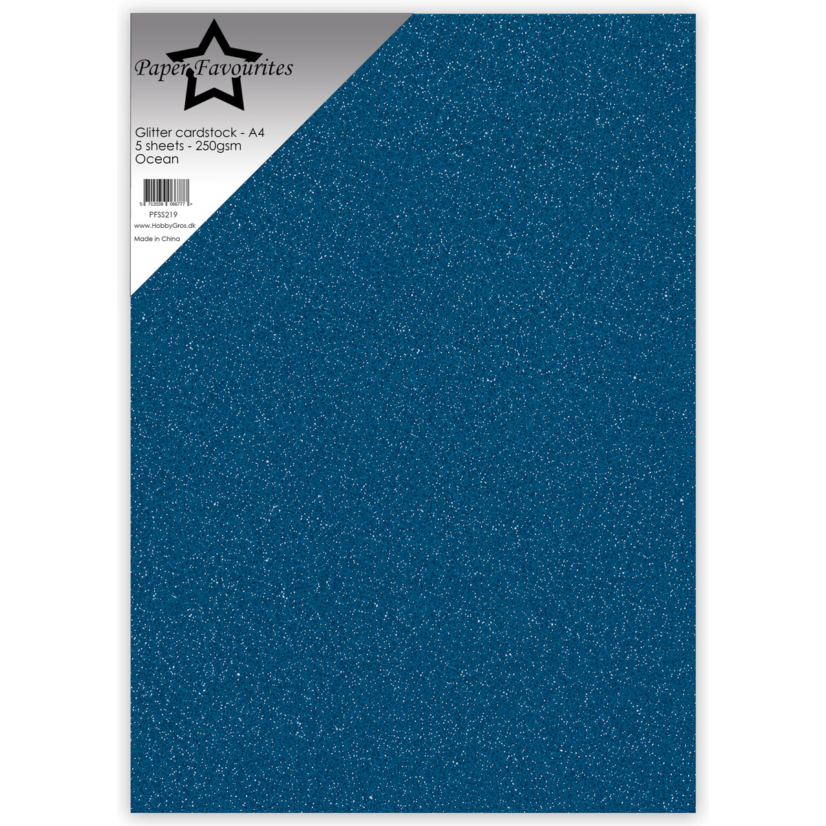 Glitter Cardstock Ocean