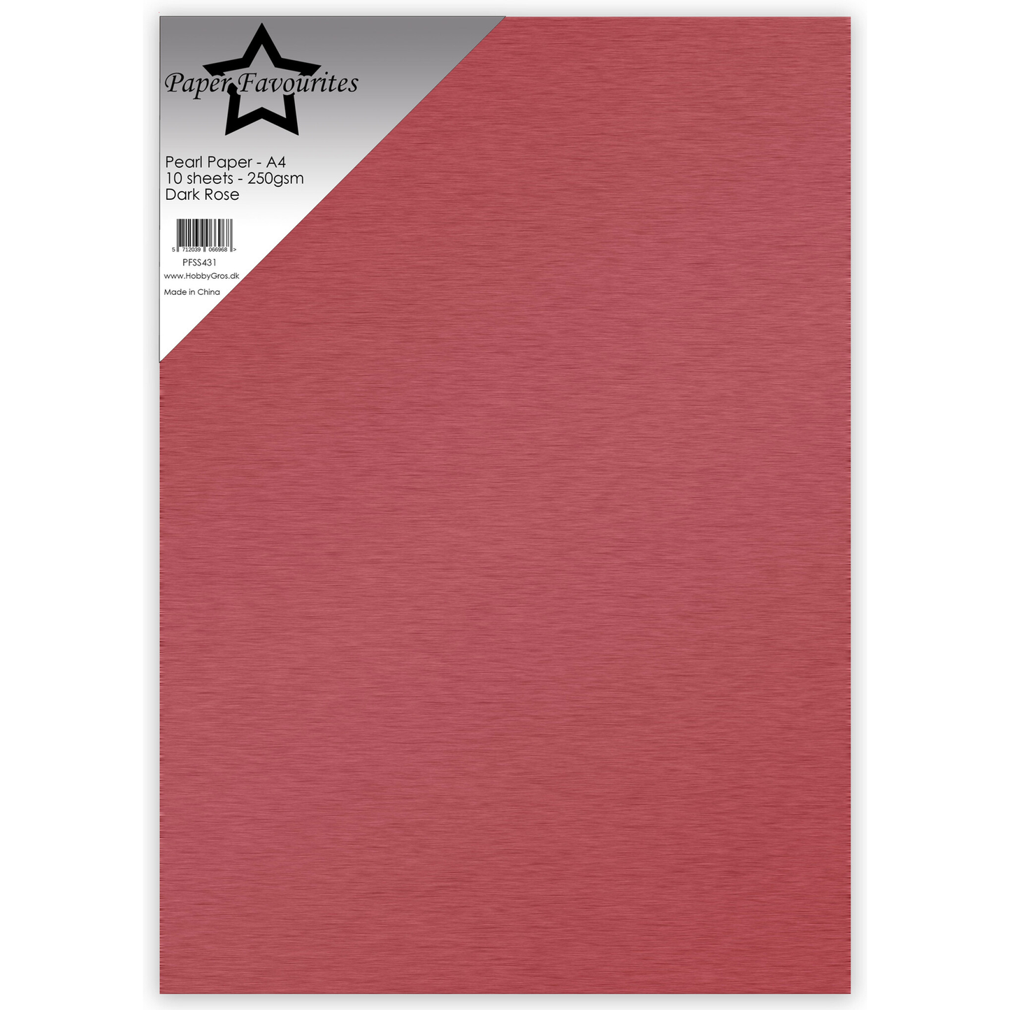 Pearl Paper Dark Rose