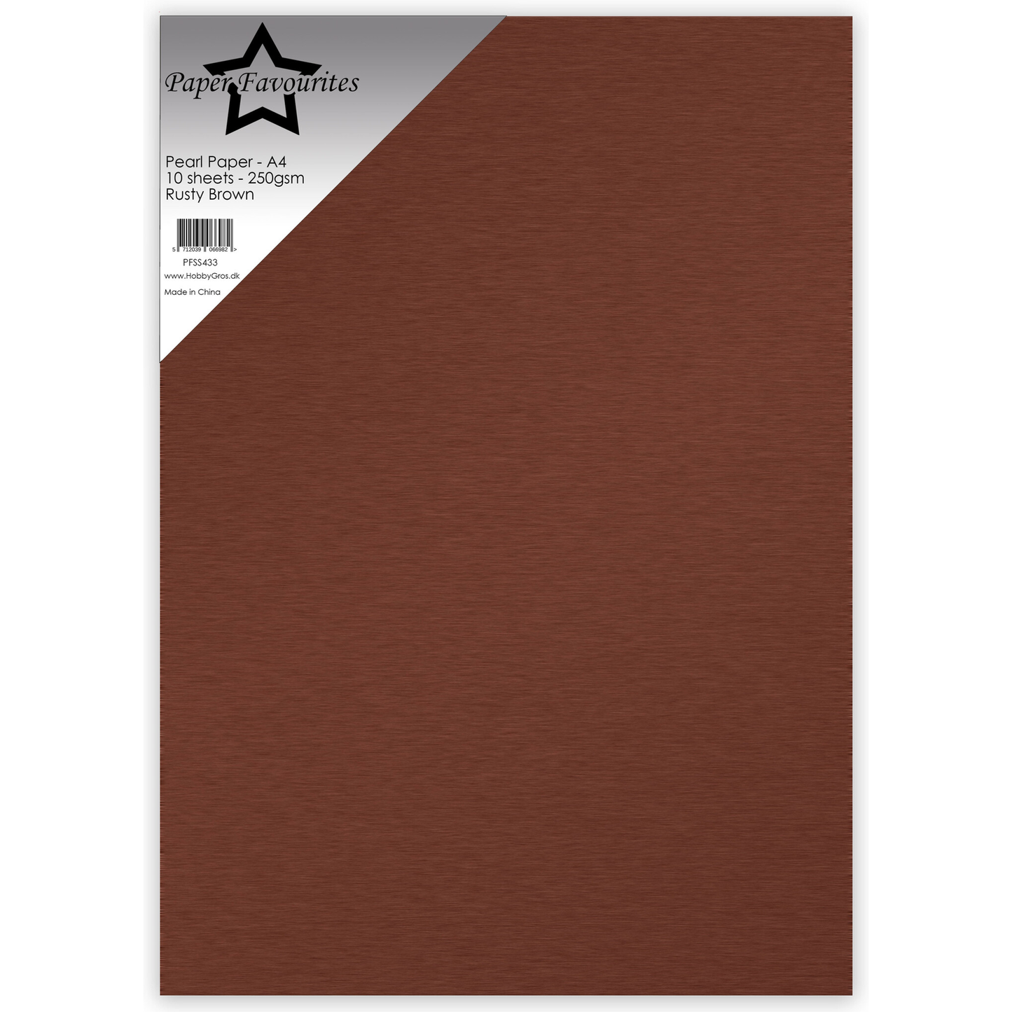 Pearl Paper Rusty Brown