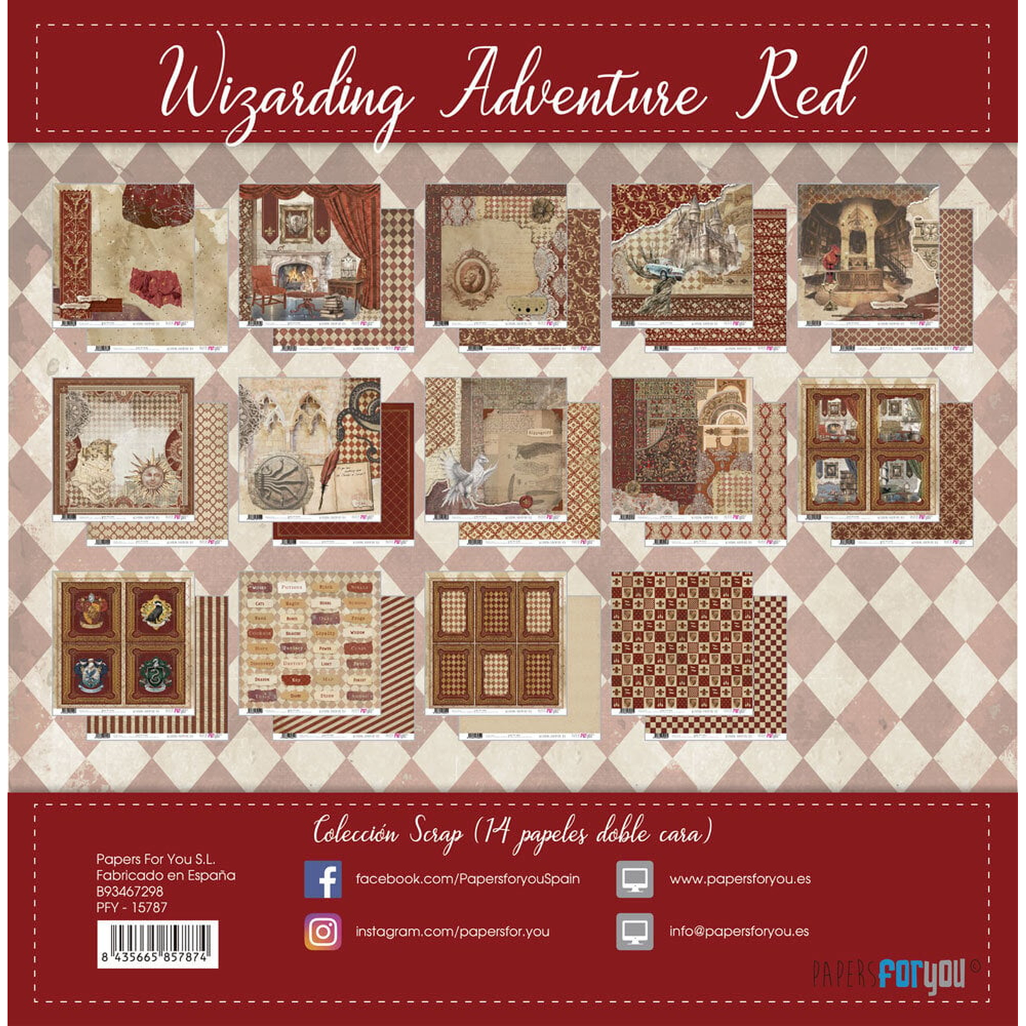 Wizarding Adventure Houses Red