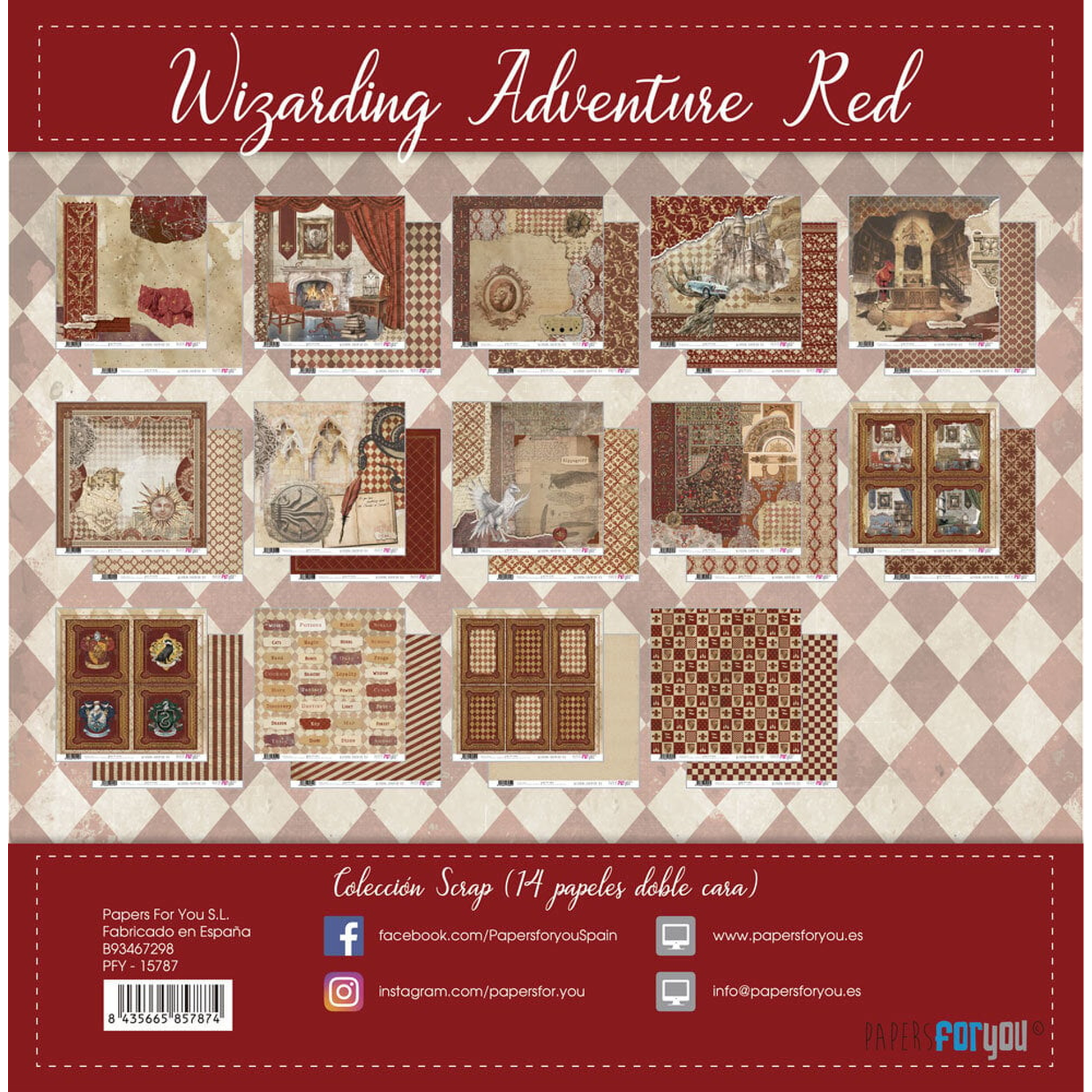 Wizarding Adventure Houses Red