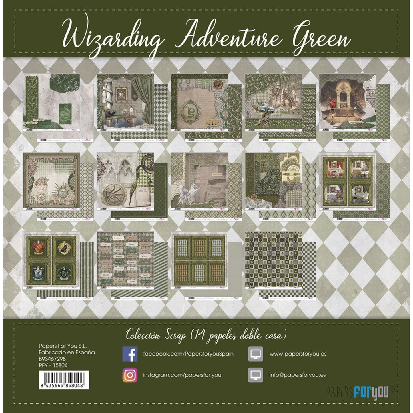 Wizarding Adventure Houses Green