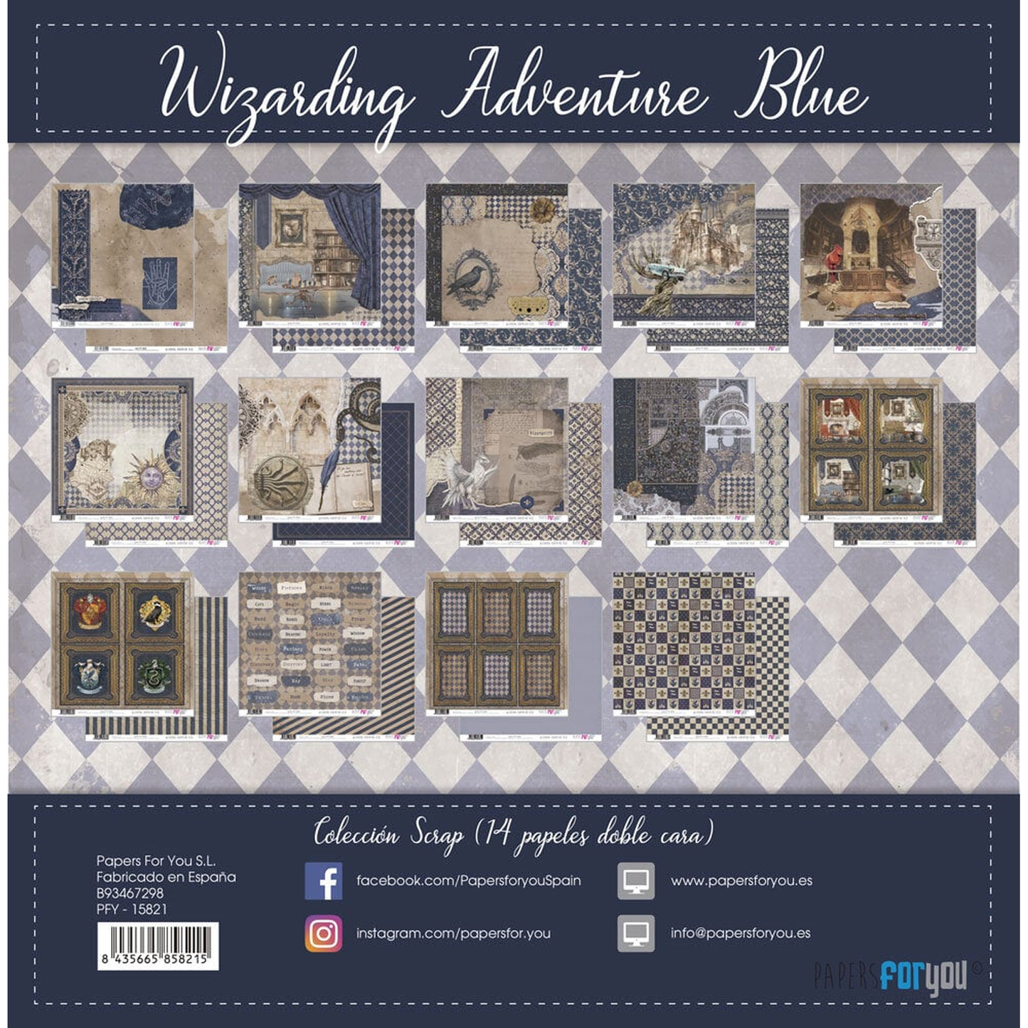 Wizarding Adventure Houses Blue
