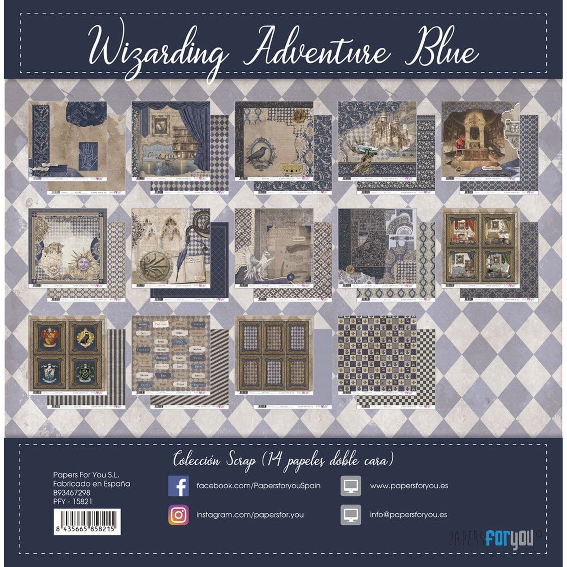 Wizarding Adventure Houses Blue