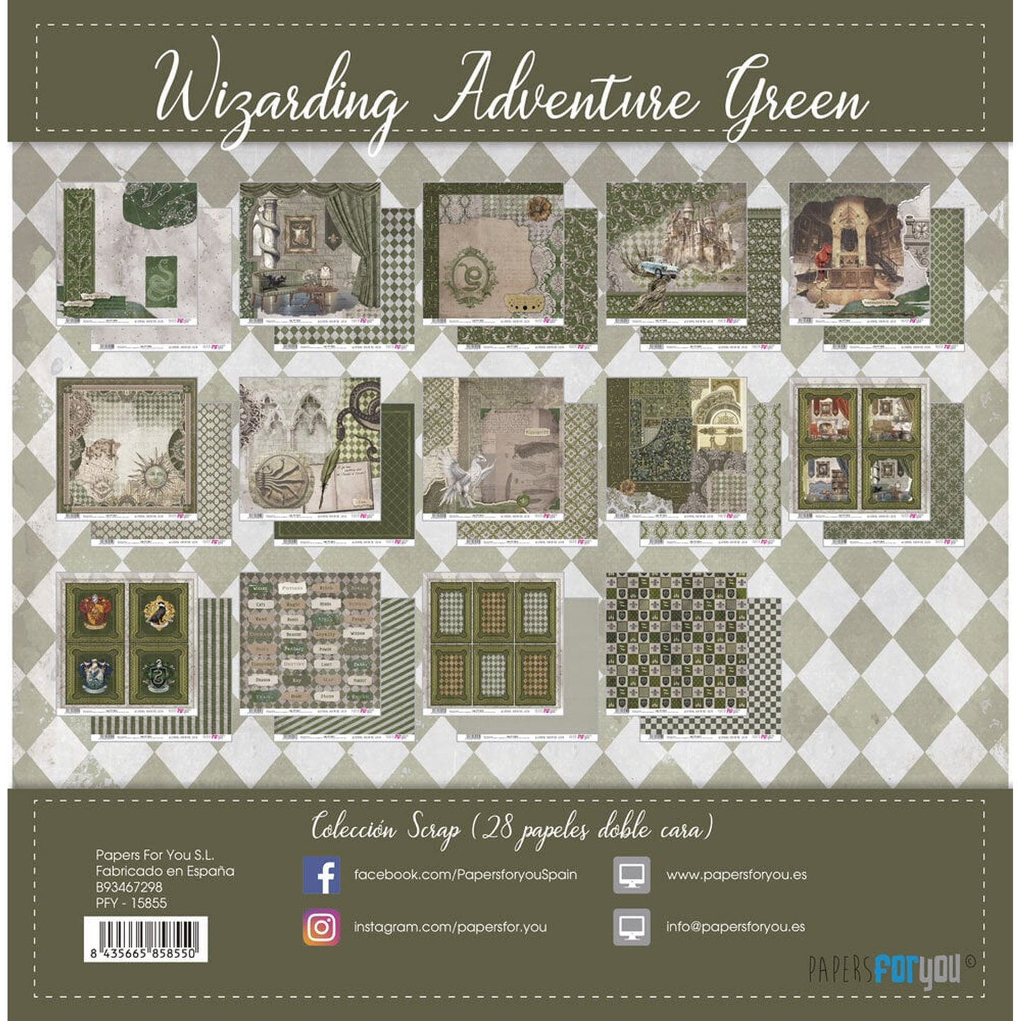 Wizarding Adventure Houses Green