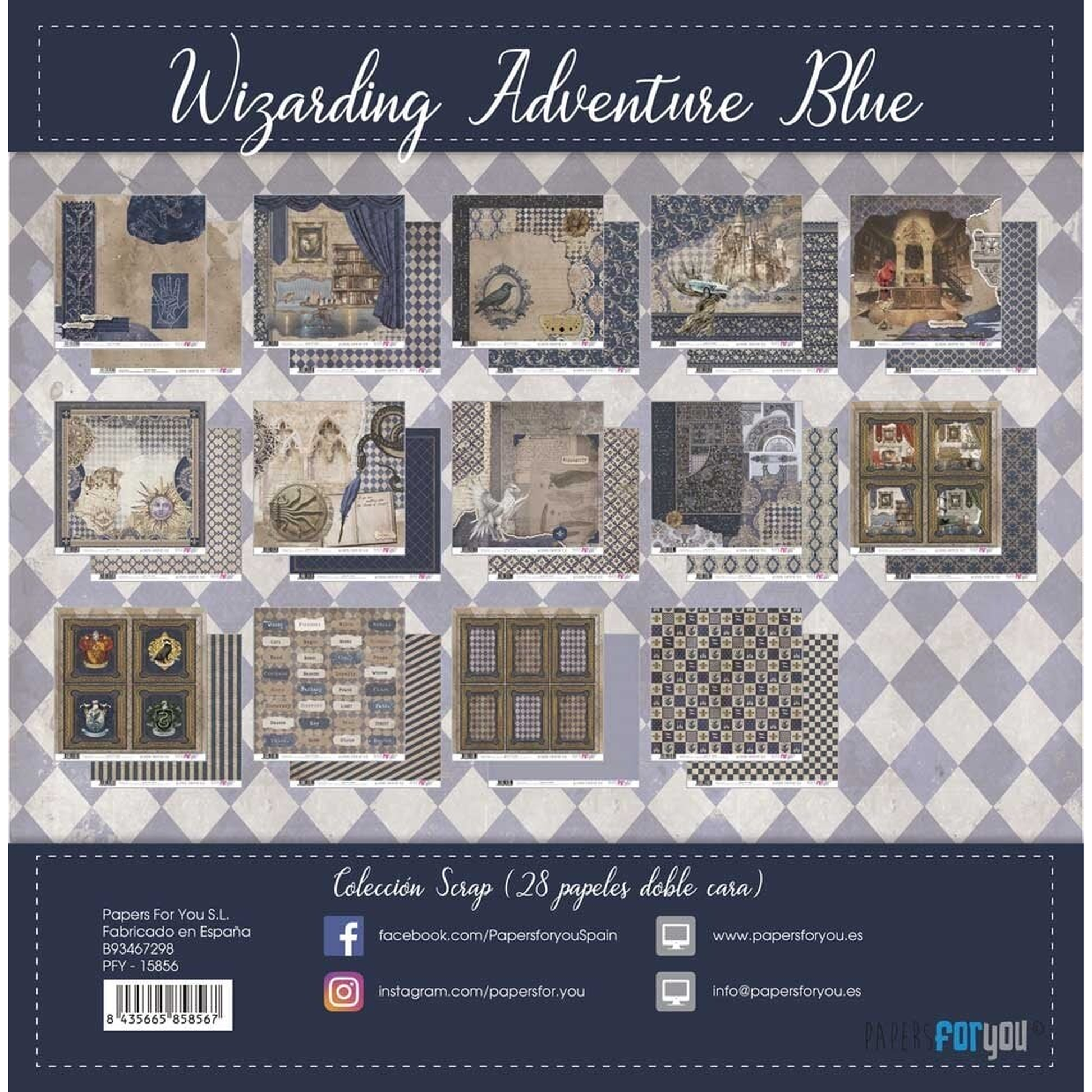 Wizarding Adventure Houses Blue
