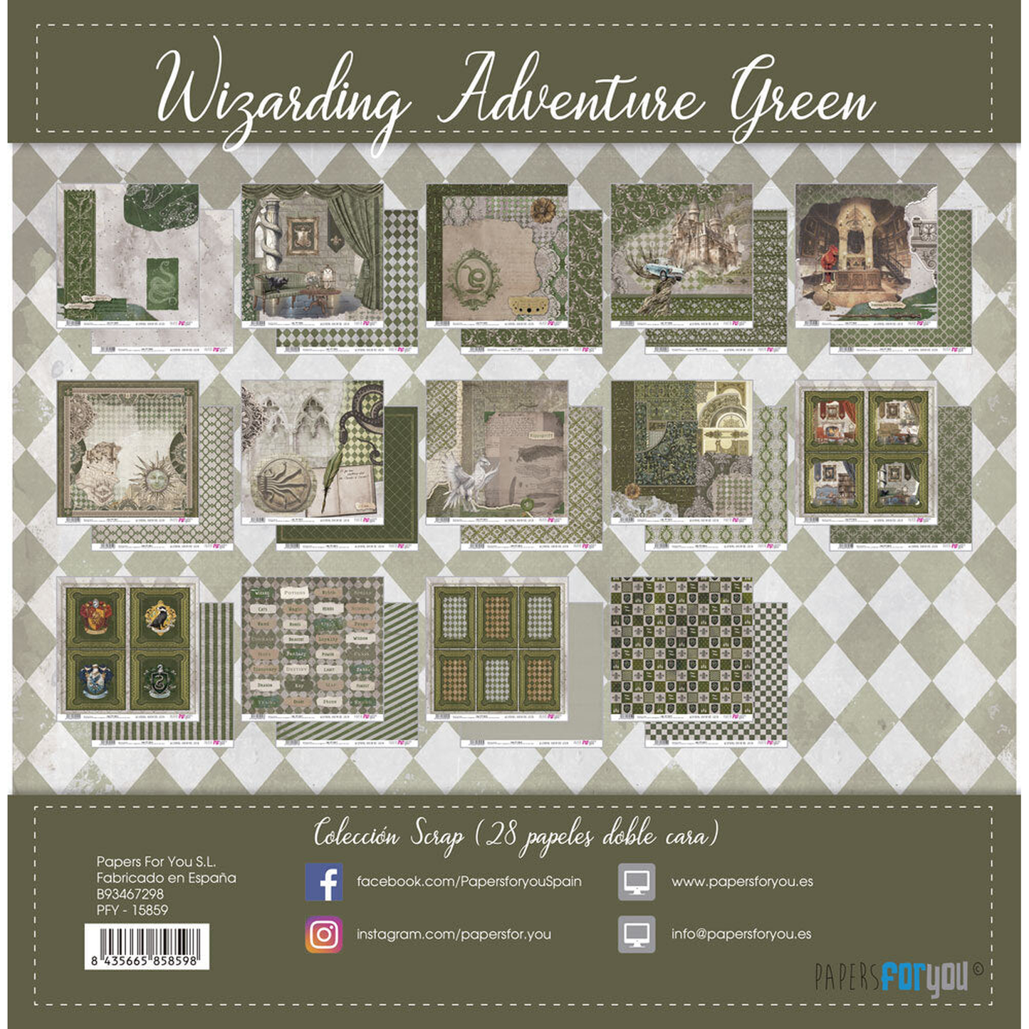 Wizarding Adventure Houses Green