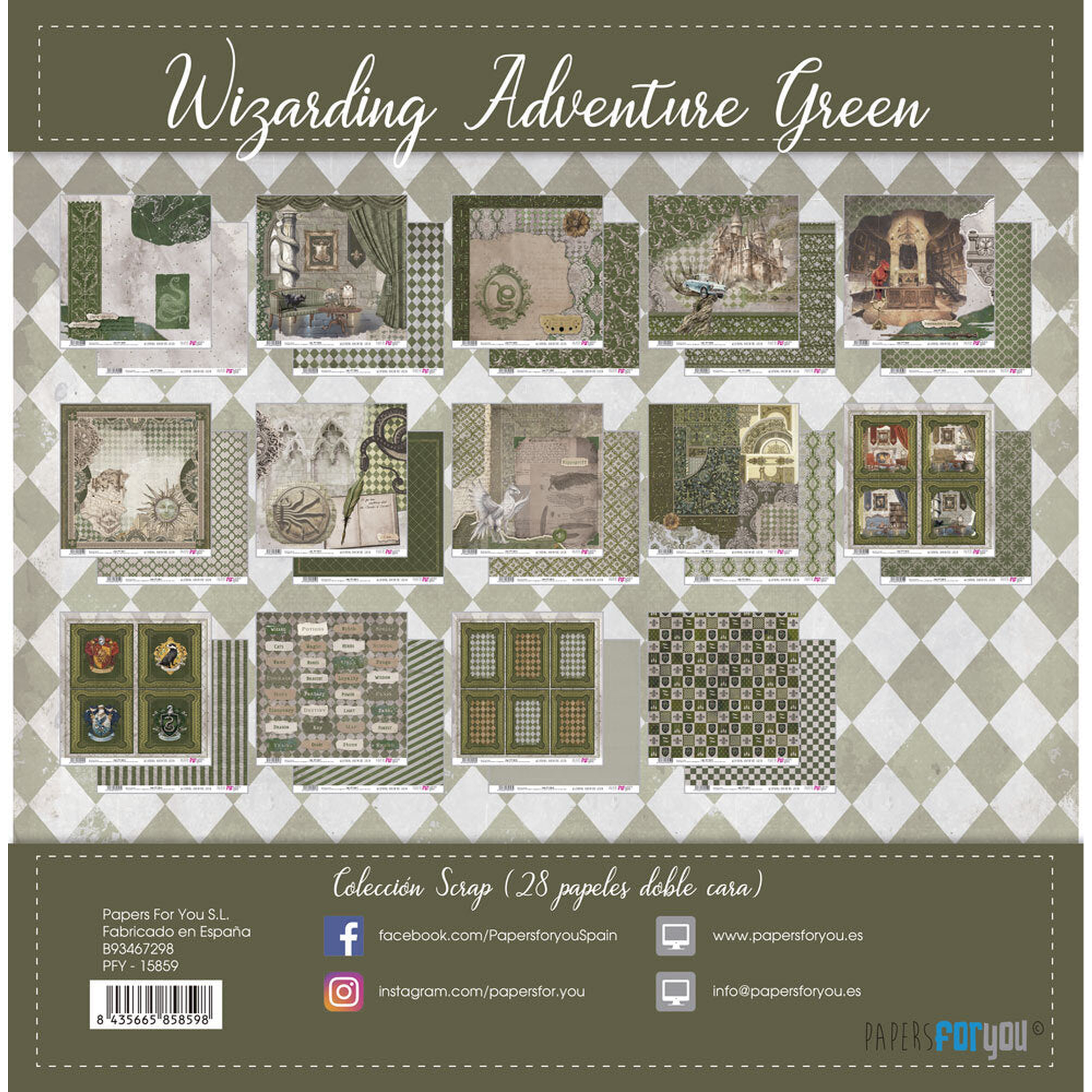 Wizarding Adventure Houses Green