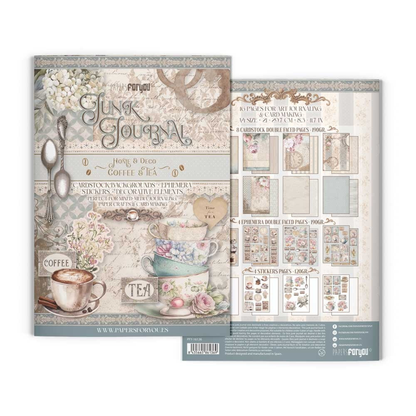 Home & Deco Coffee & Tea A4 Junk Journal