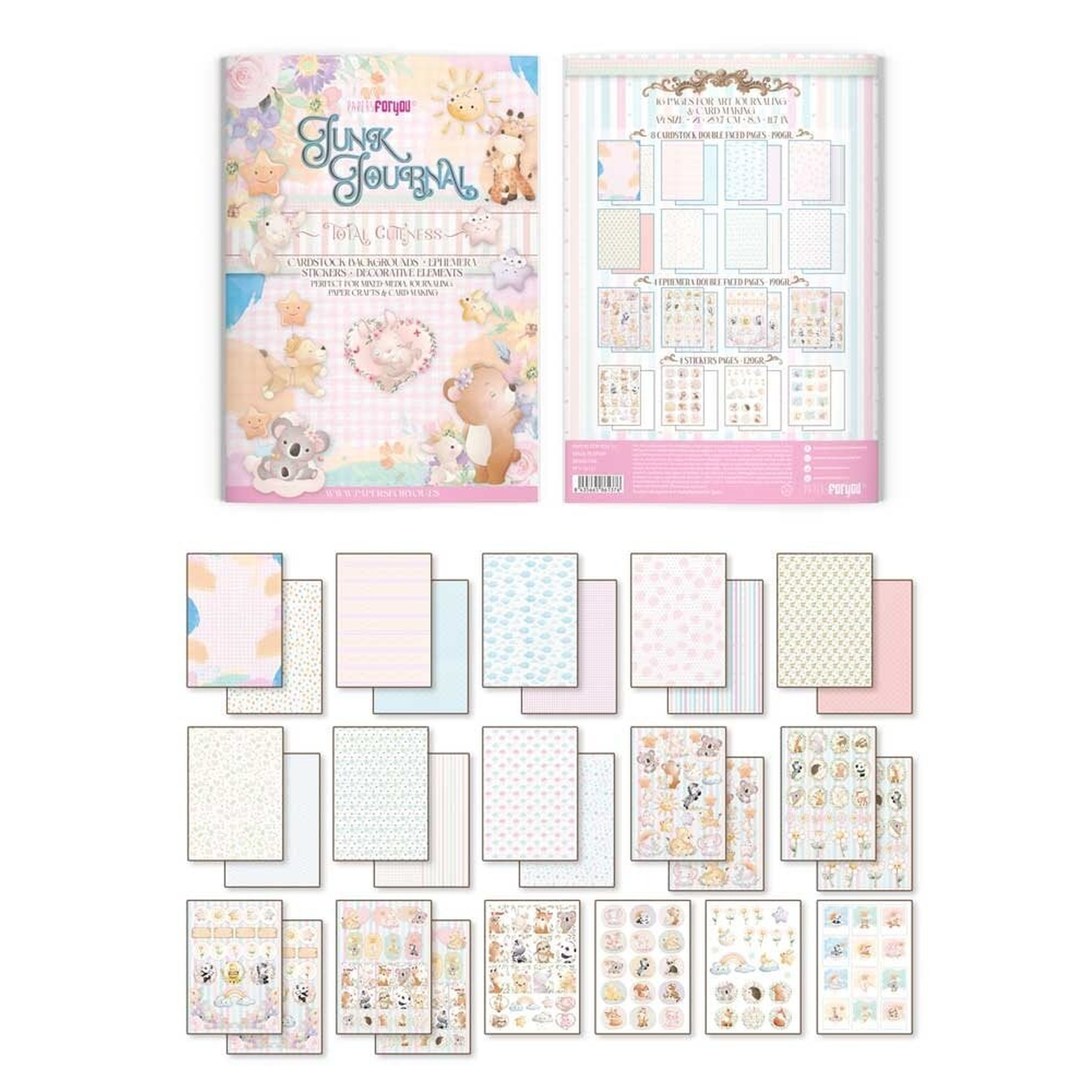 Total Cuteness A4 Junk Journal