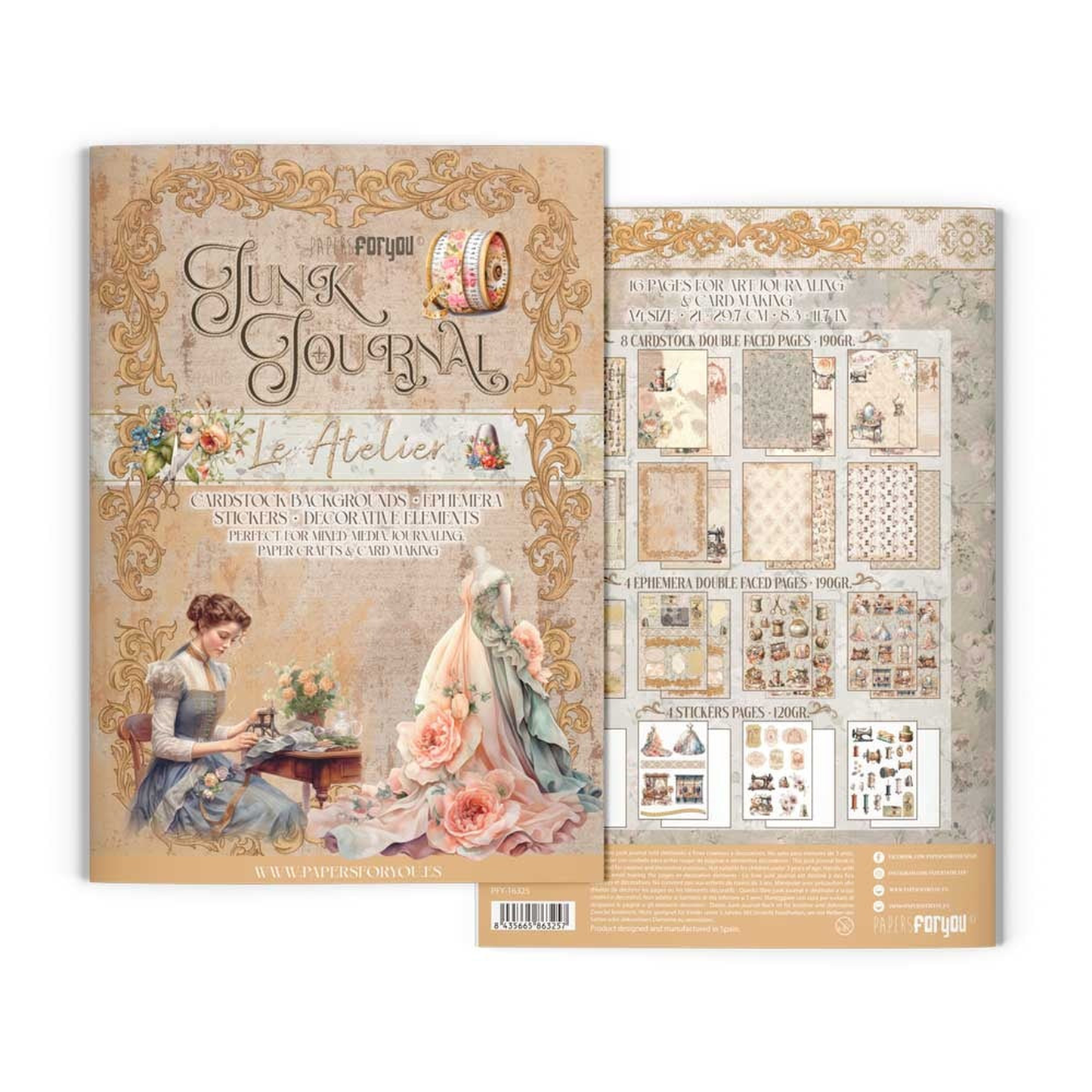 L'Atelier A4 Junk Journal