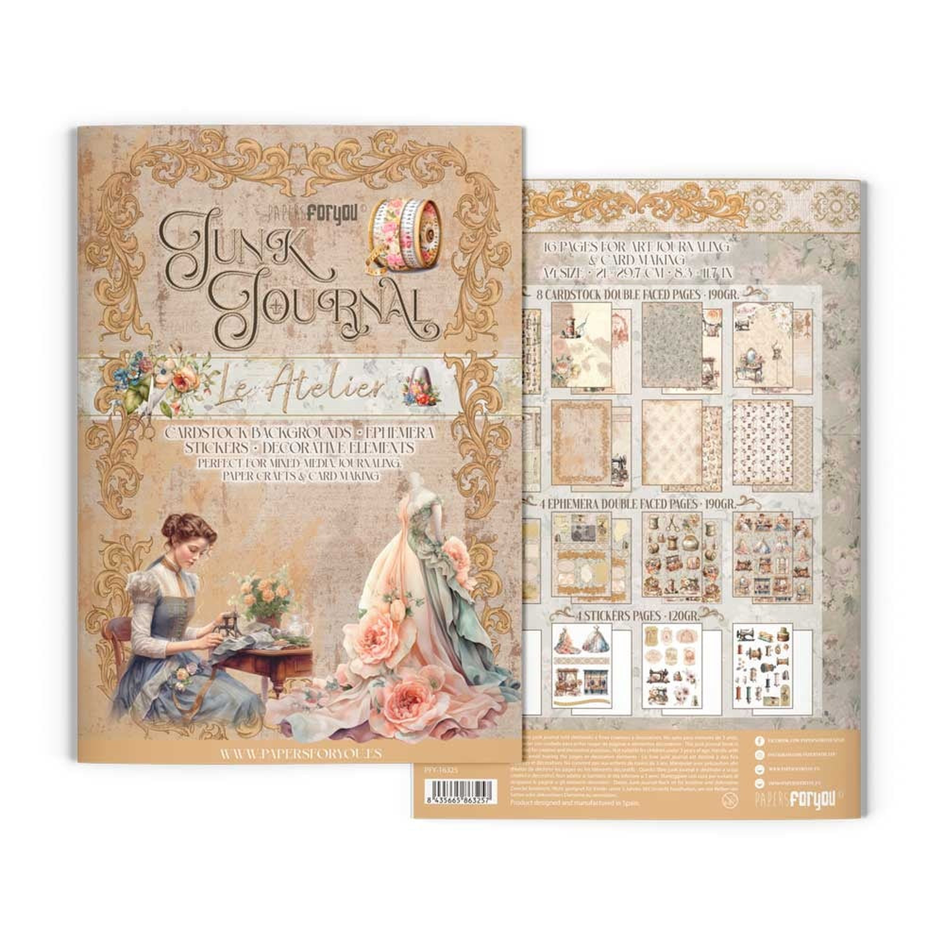 L'Atelier A4 Junk Journal