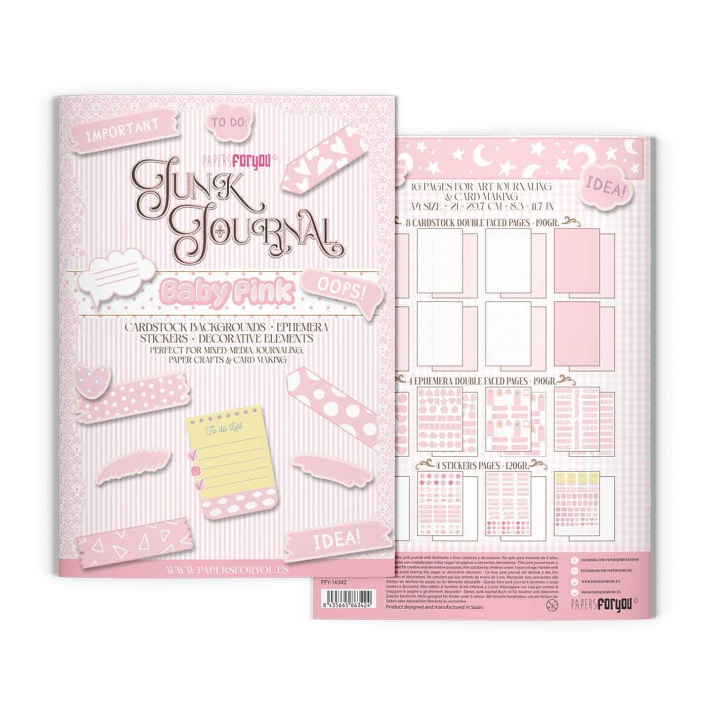 Basic Pink Junk Journal