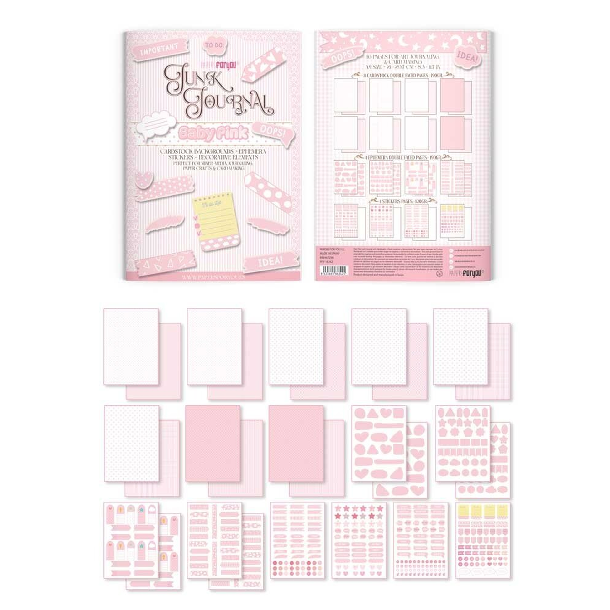Basic Pink Junk Journal