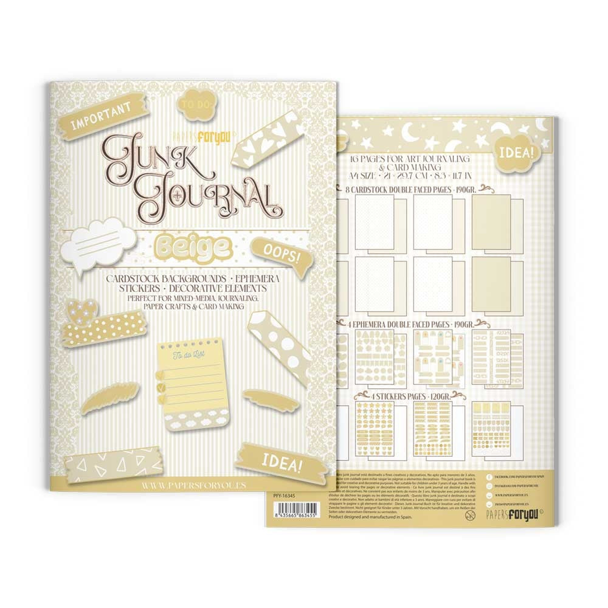 Basic Beige Junk Journal