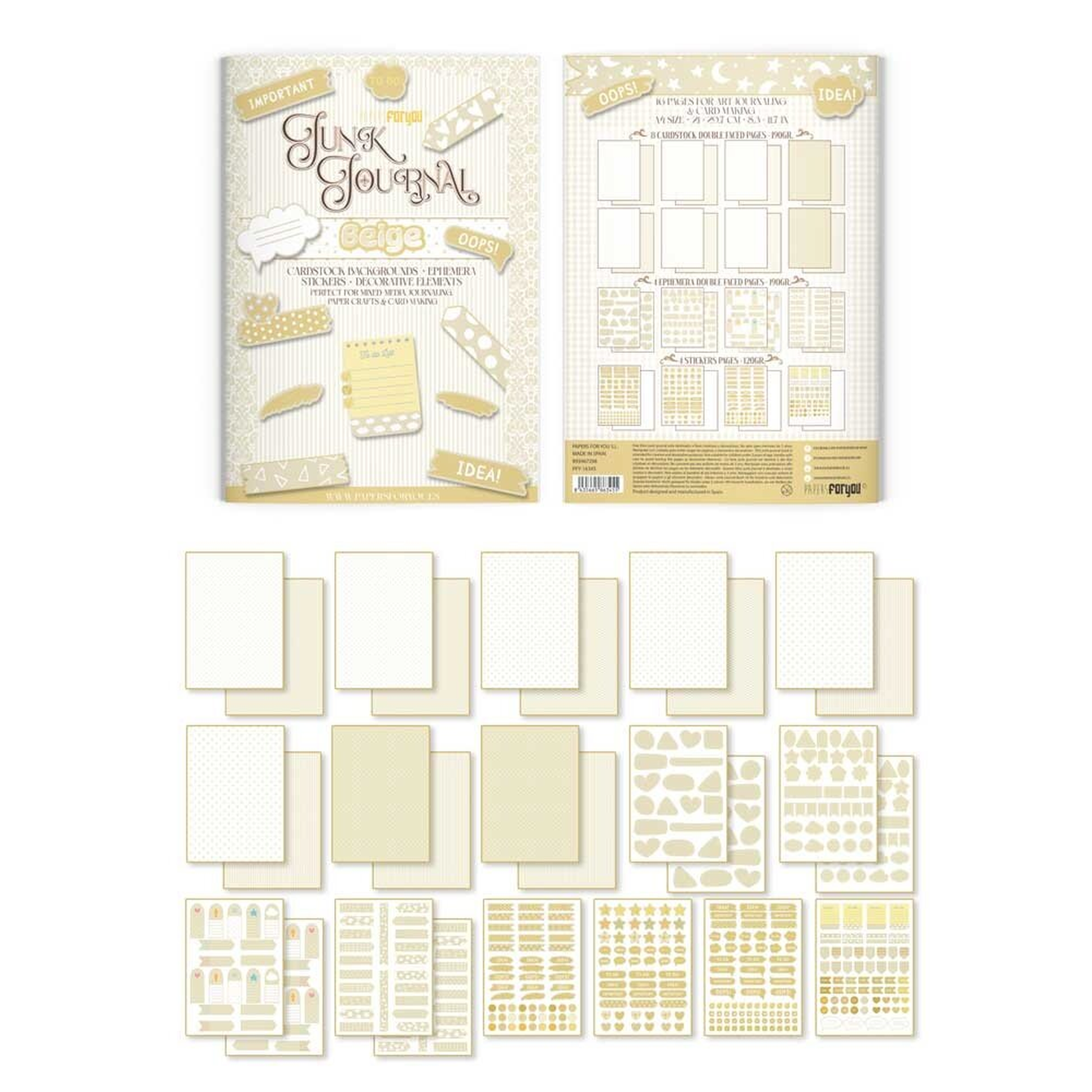 Basic Beige Junk Journal