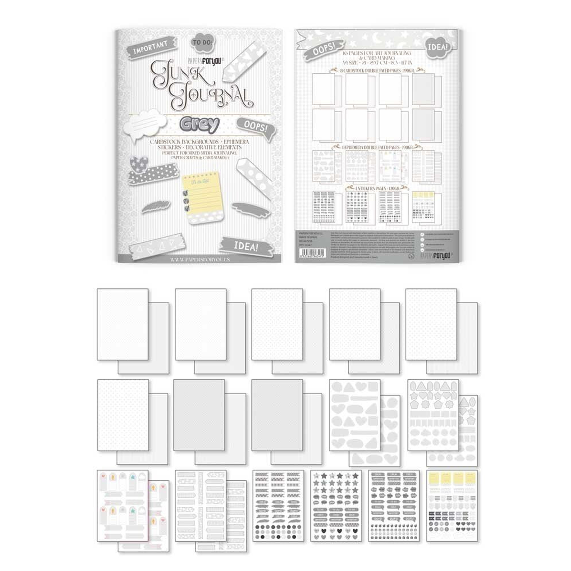 Basic Grey Junk Journal