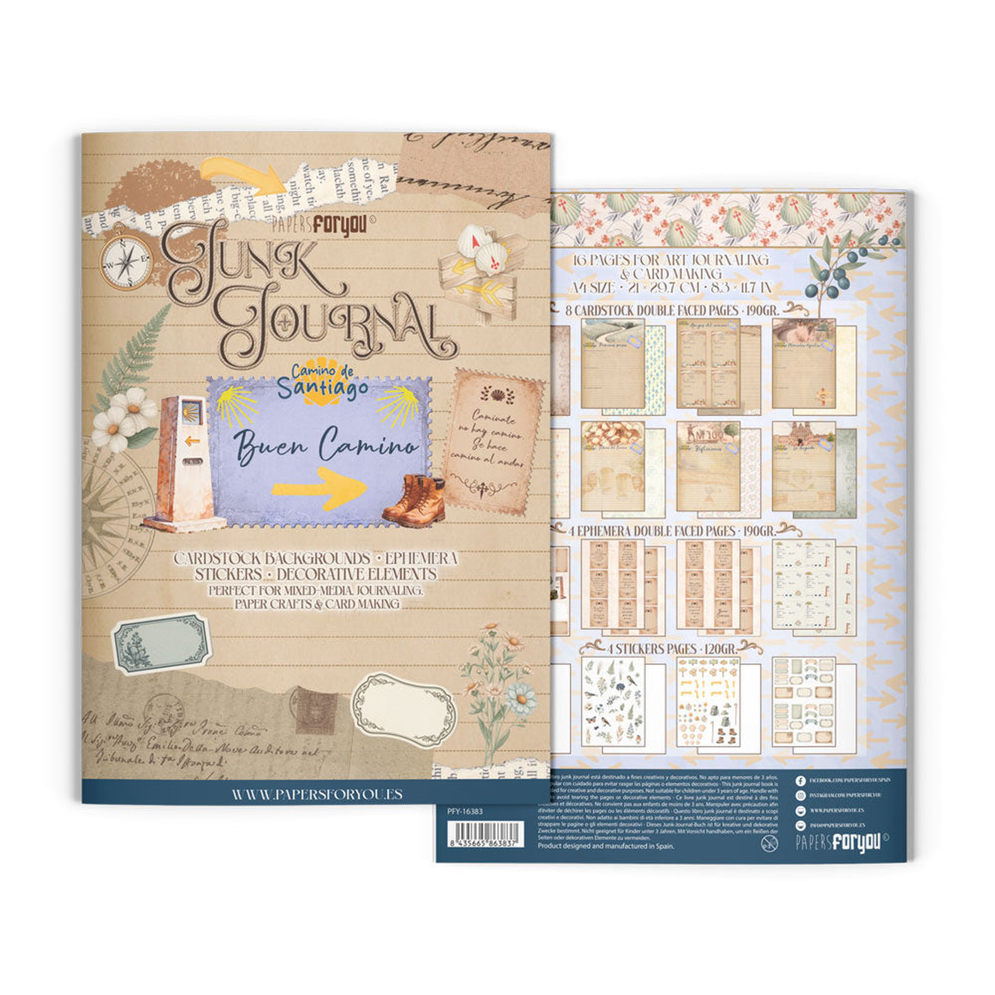 Buen Camino Junk Journal