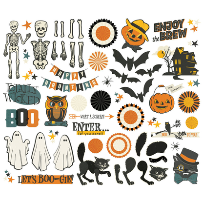 Simple Vintage Scary Stories Bits & Pieces