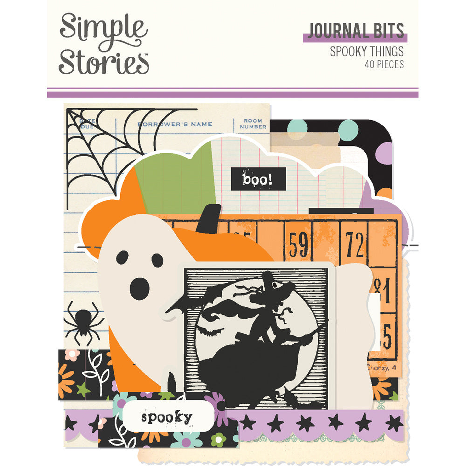 Spooky Things Journal Bits & Pieces