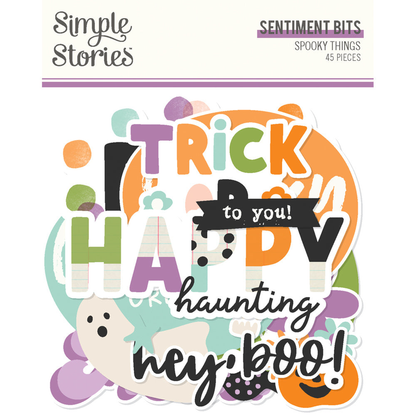 Spooky Things Sentiment Bits & Pieces