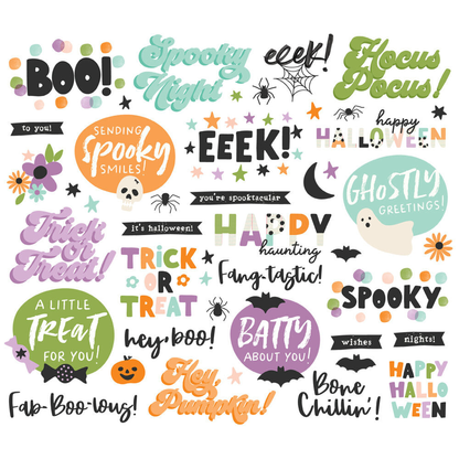 Spooky Things Sentiment Bits & Pieces