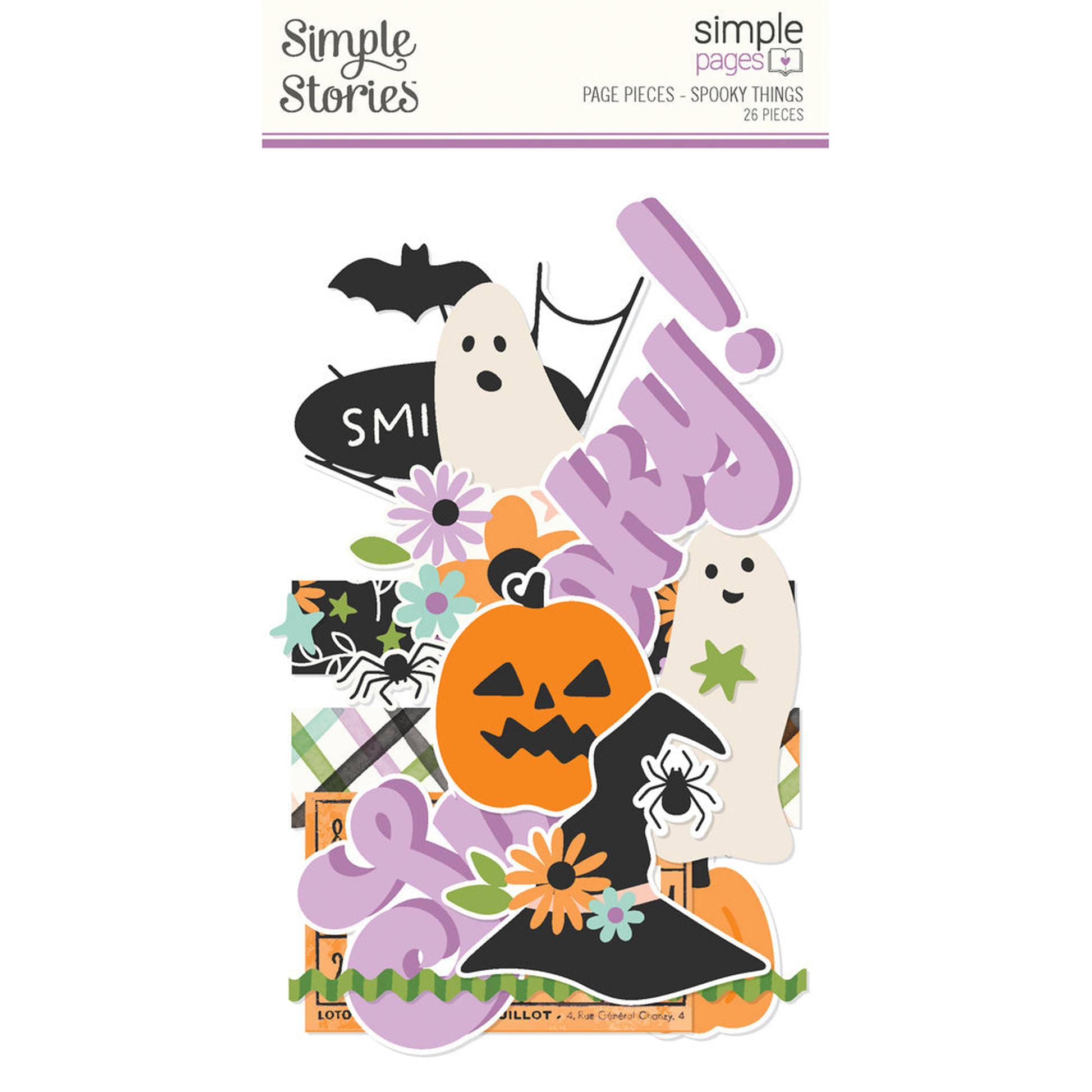 Spooky Things Simple Pages Pieces