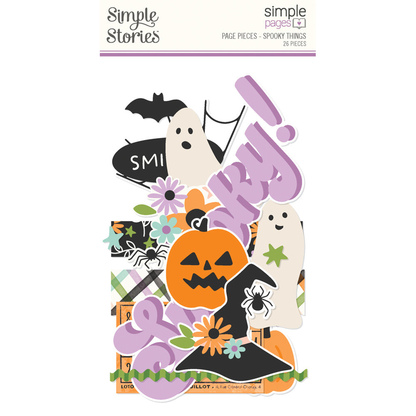 Spooky Things Simple Pages Pieces