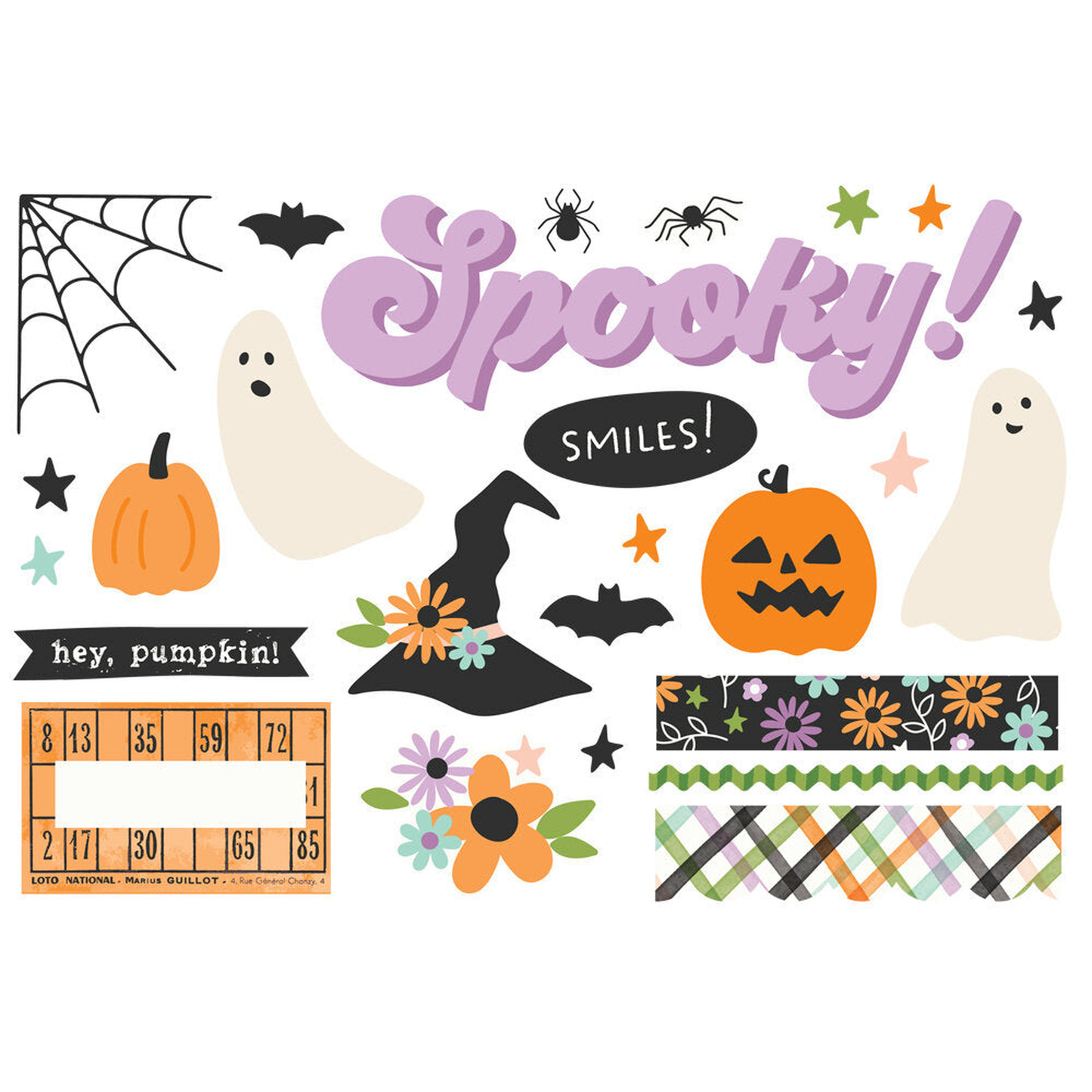 Spooky Things Simple Pages Pieces