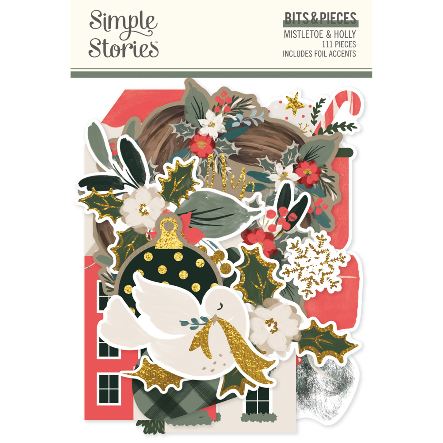Mistletoe & Holly Bits & Pieces