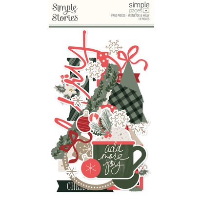 Mistletoe & Holly Simple Pages Pieces