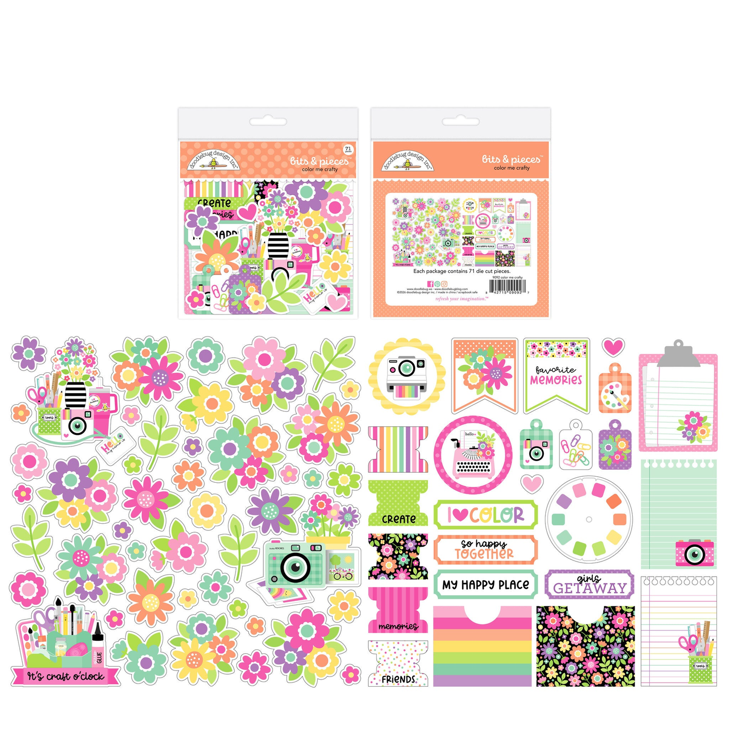 Color Me Crafty Bits & Pieces