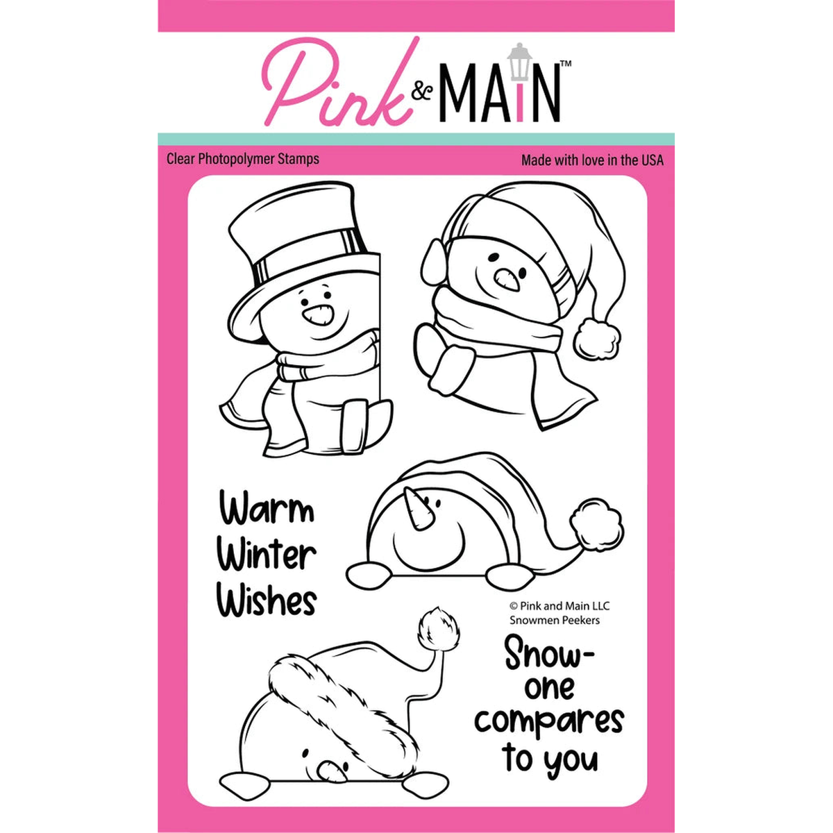 Snowman Peekers