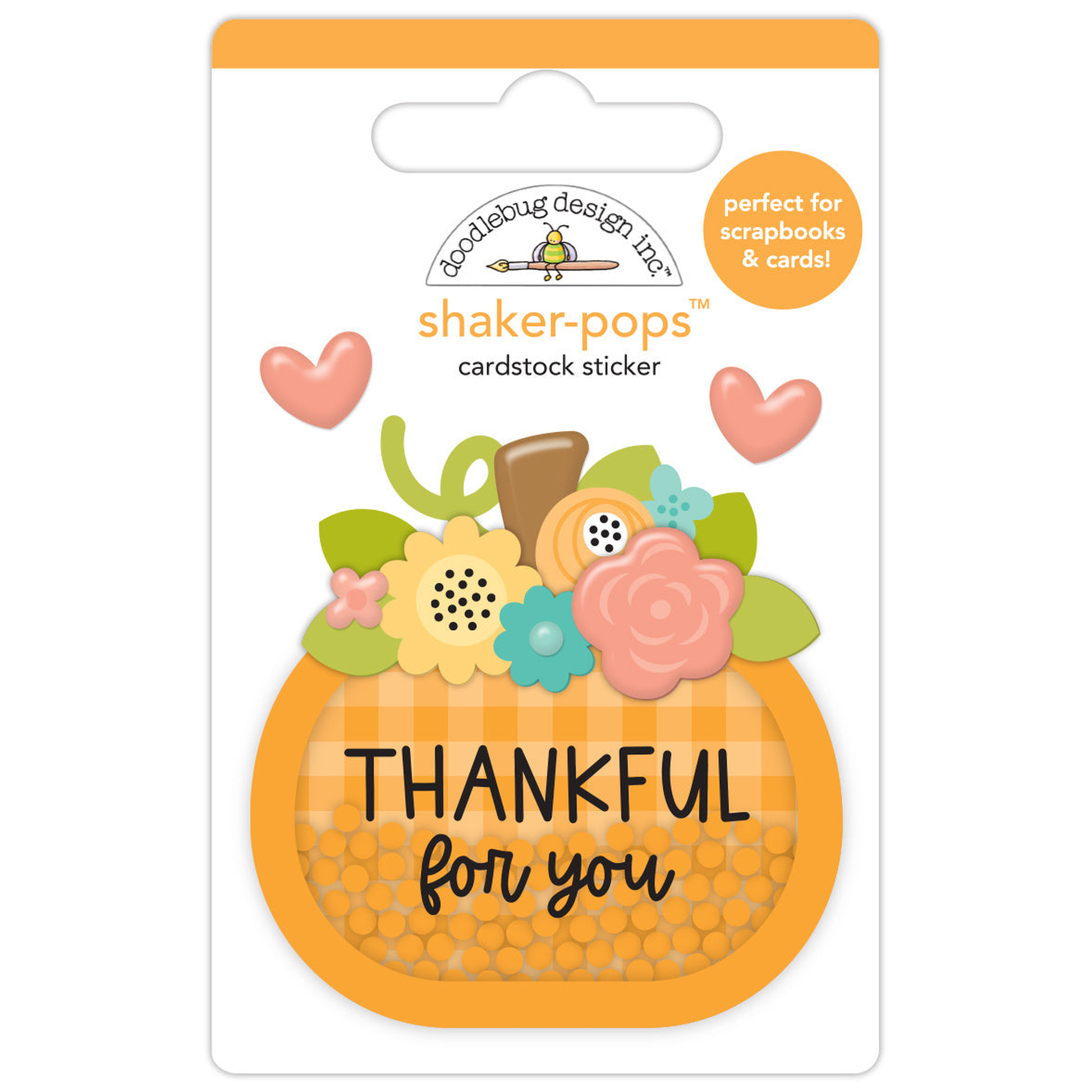 Farmhouse Thankful For You Shaker-Pops