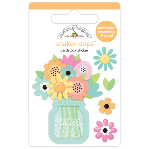 Butterfly Kisses Spring Bouquet Shaker-Pops