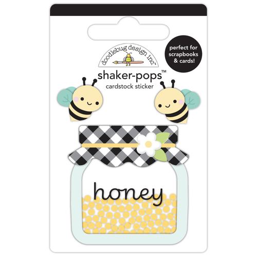 Bee Happy Honey Bees Shaker-Pops
